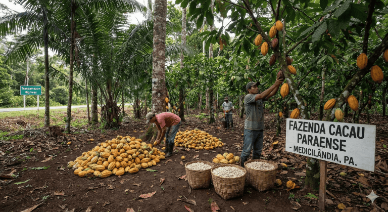 Égua da Produção de Cacau! O Pará tá Estourado, mas cadê o Chocolate, Parente?