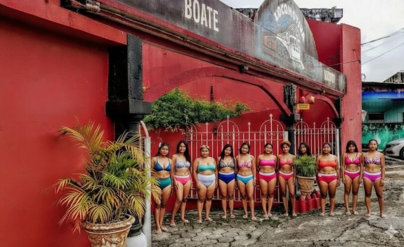 Fotos de Belém Antiga Restauradas com IA