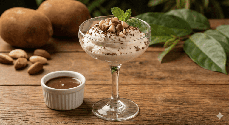 ☁️ Mousse de Cupuaçu “Nuvem Amazônica”