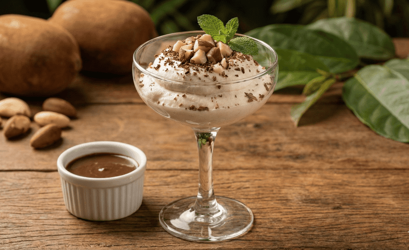 ☁️ Mousse de Cupuaçu "Nuvem Amazônica"
