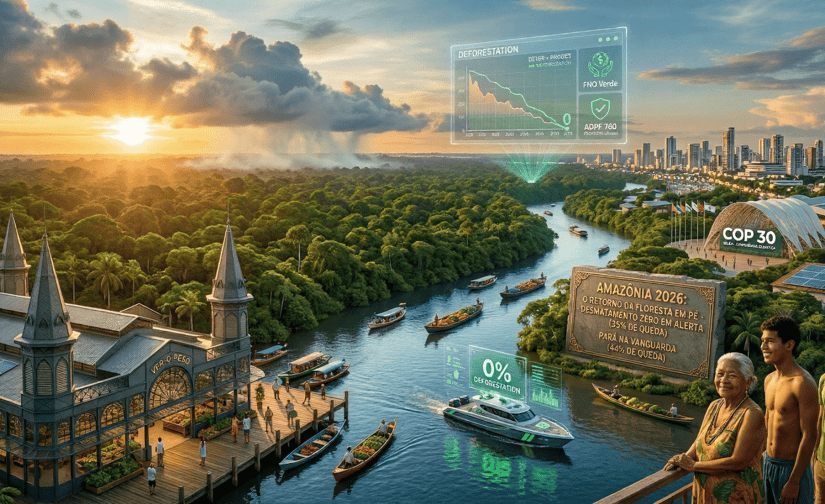 Você disse Desmatamento na Amazônia em 2026: dados atualizados