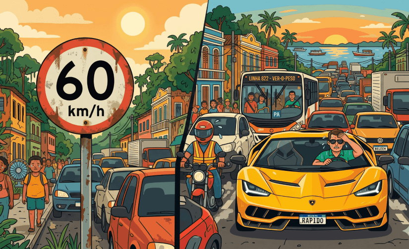 O Caô dos Carros Macetas e as Pistas Lerdas: Por que a gente não pode pisar fundo?