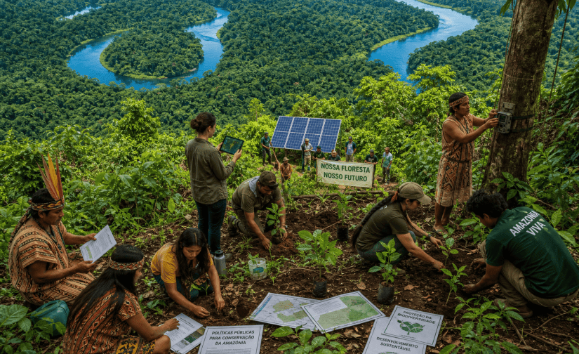 Um Estudo porque esse Monte ONGs na Amazônia